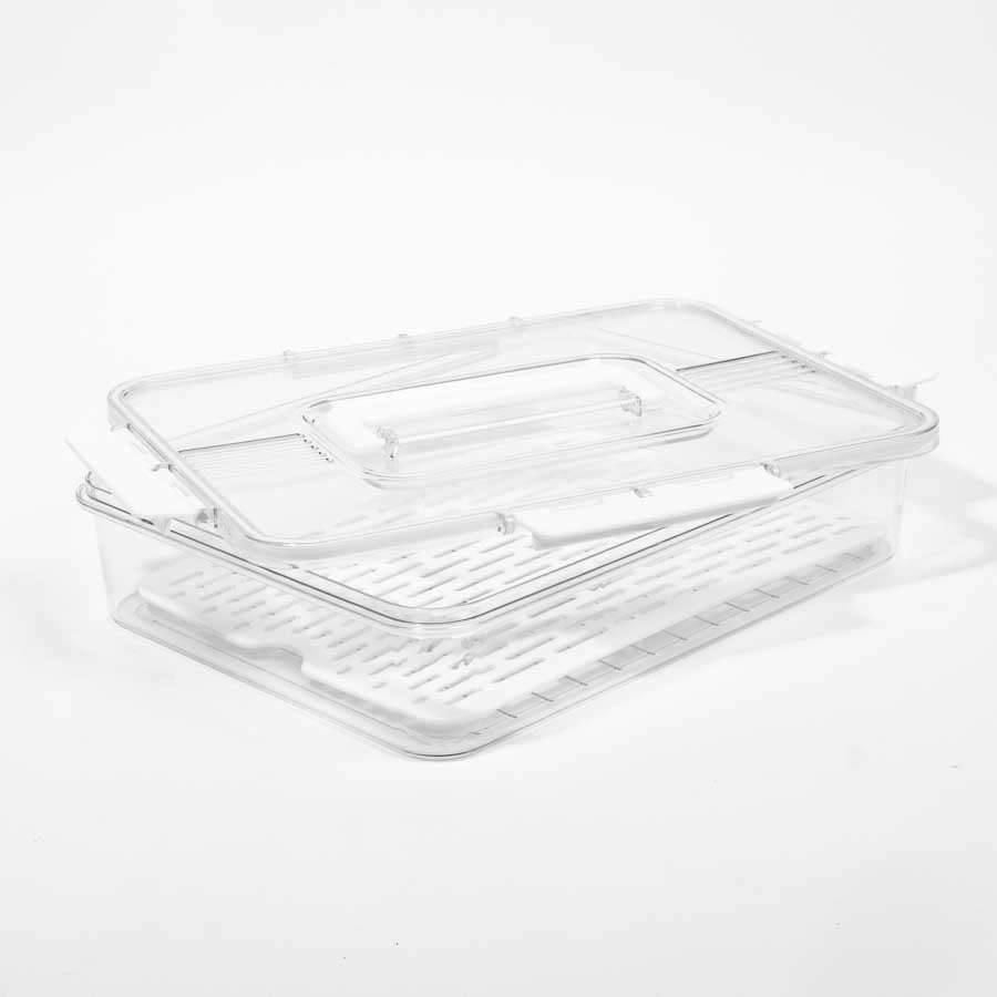 Caixa Organizadora com Tampa para Frigorífico FRESHNESS 2.6L