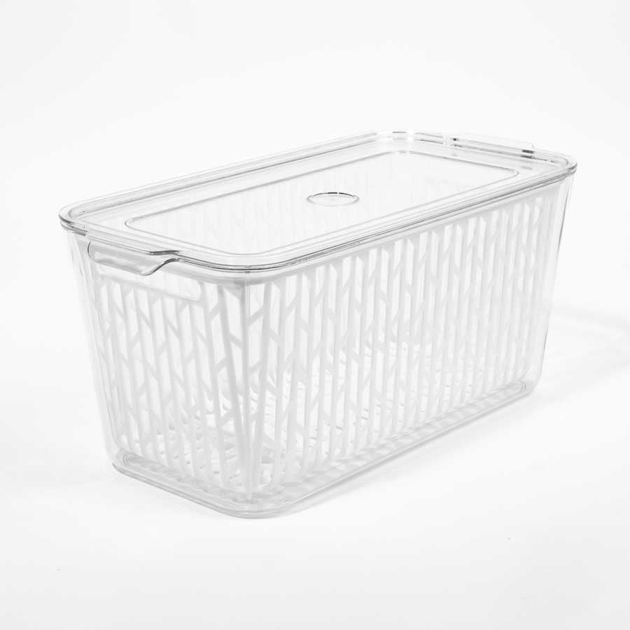 Caixa Organizadora com Tampa para Frigorífico FRESHNESS 5L