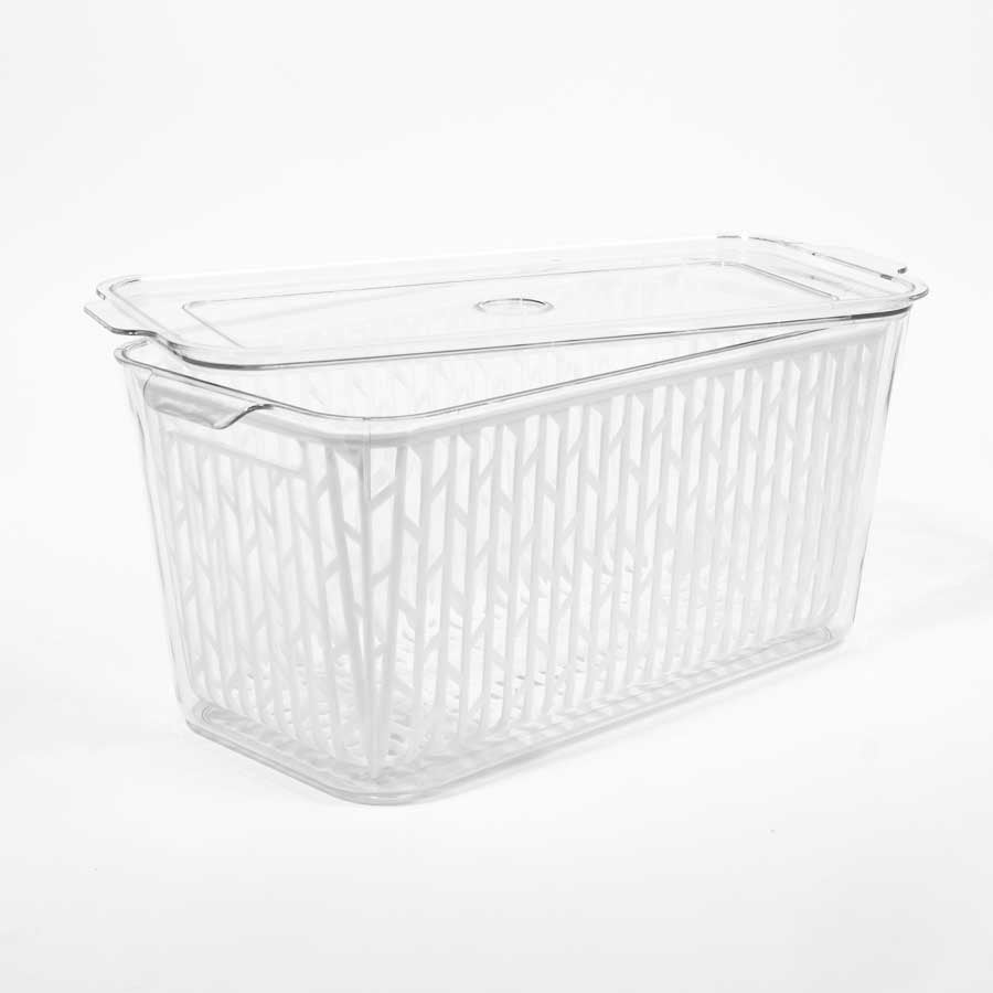 Caixa Organizadora com Tampa para Frigorífico FRESHNESS 5L