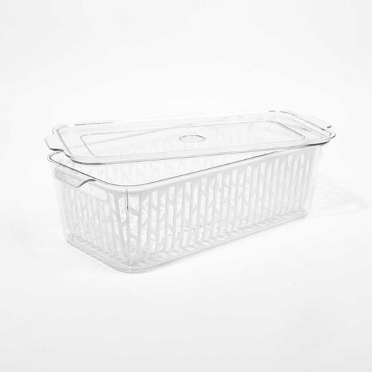 Caixa Organizadora com Tampa para Frigorífico FRESHNESS 4L