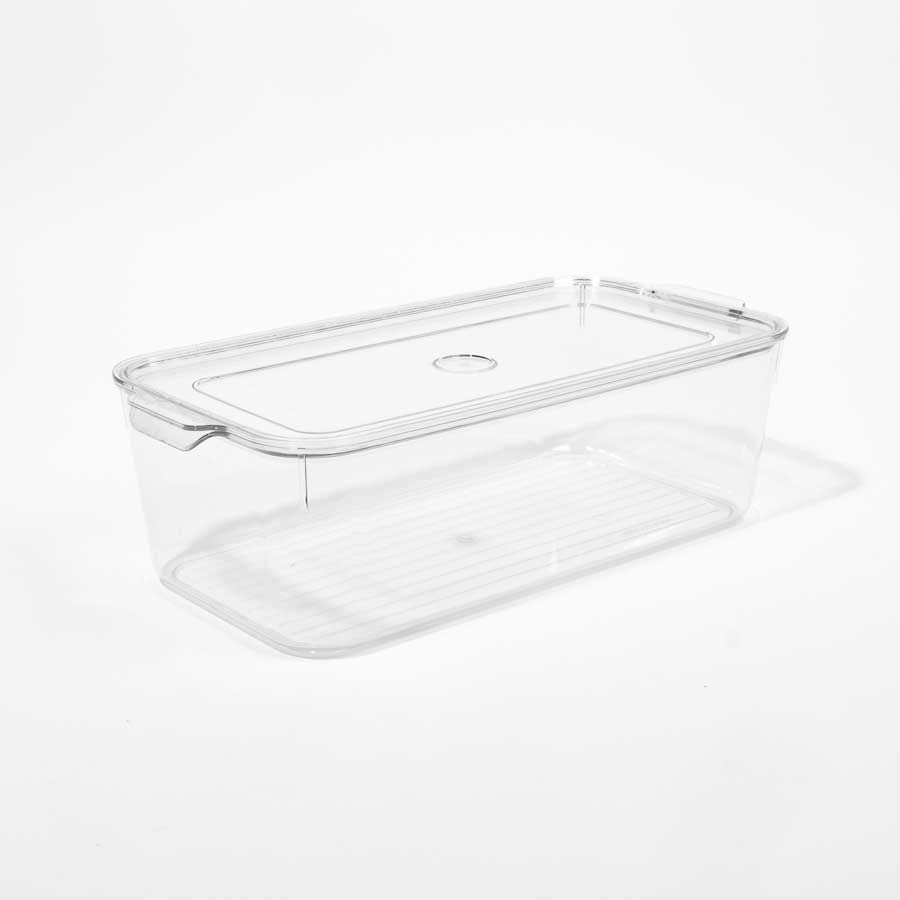 Caixa Organizadora com Tampa para Frigorífico FRESHNESS 4L