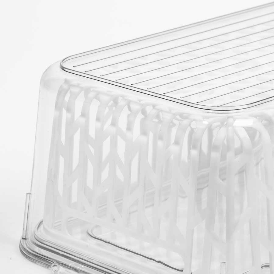 Caixa Organizadora com Tampa para Frigorífico FRESHNESS 4L