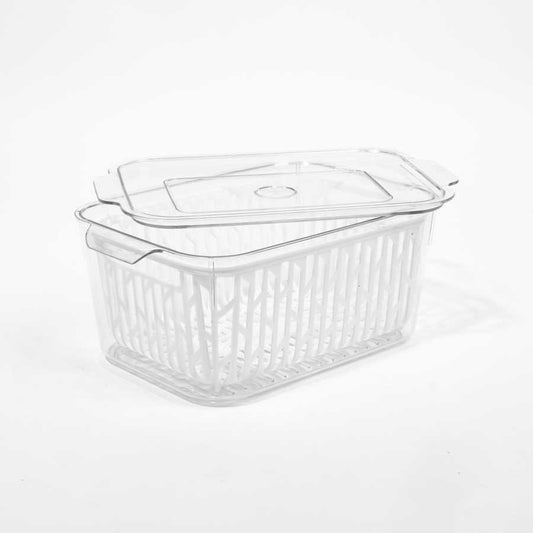 Caixa Organizadora com Tampa para Frigorífico FRESHNESS 2.2L