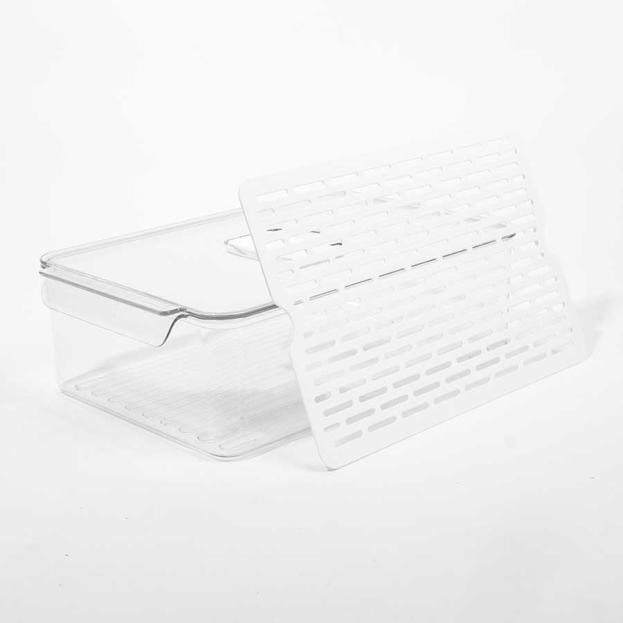 Caixa Organizadora com Tampa para Frigorífico FRESHNESS 5L