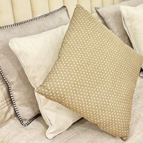 KASSEL Decorative Cushion Taupe 45x45cm