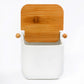 Saleiro RUSTIC SQUARE Branco 12x11cm