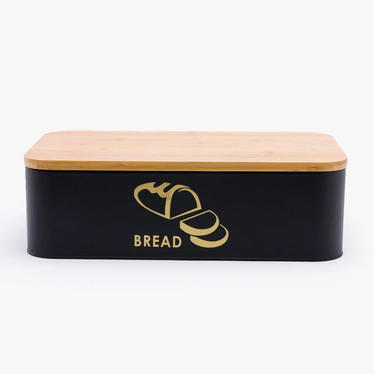 Caixa do Pão BREAD Preto