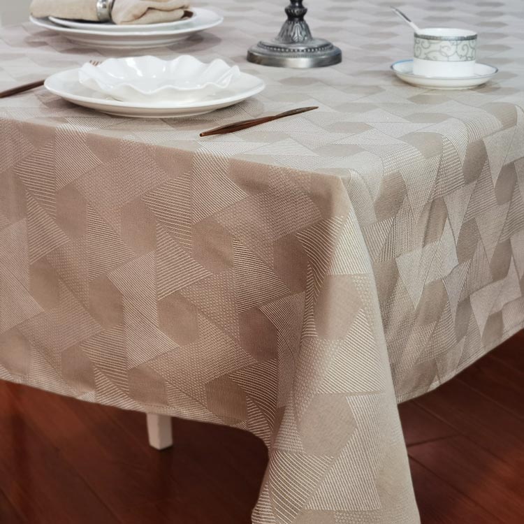 DIAMOND Tablecloth Brown 140X200cm