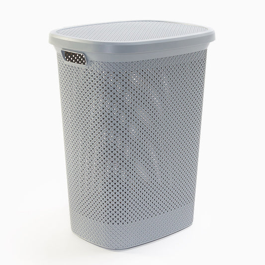 DIAMOND Gray Laundry Basket 60L