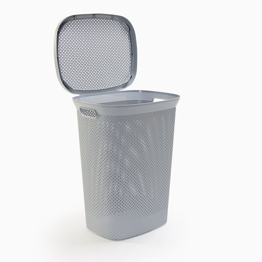DIAMOND Gray Laundry Basket 60L