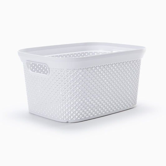 Cesto DIAMOND Branco 5L