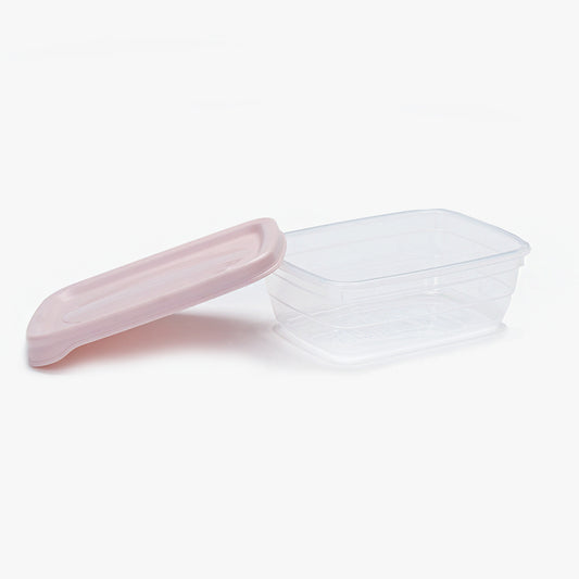 Conjunto de 3 Caixas para Alimentos TREND Rosa 60cl