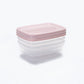 Set of 3 TREND Pink Food Boxes 60cl