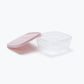 Set of 3 TREND Pink Food Boxes 50cl