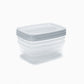 Set of 3 TREND Gray Food Boxes 30cl