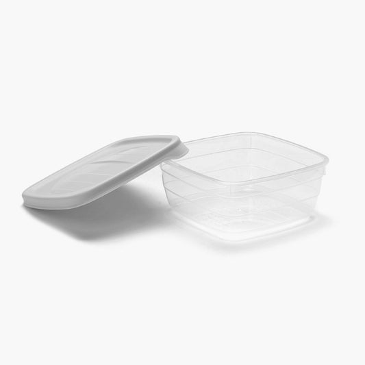 Conjunto de 3 Caixas para Alimentos TREND Cinza 50cl