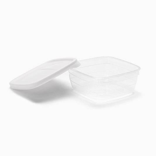 Conjunto de 3 Caixas para Alimentos TREND Branco 50cl